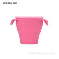 Baby Silicone Snack Cup Food Grade Silicone Baby Learning Cup Factory
